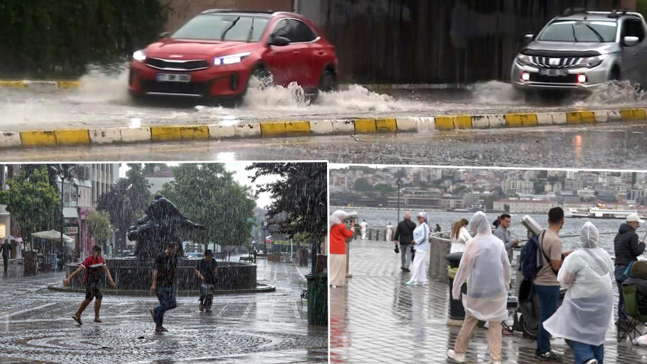 İstanbul'da Ani Hava Durumu Değişikliği ve Sel Uyarısı: Sıcaklık Düşerken Sağanak Yağışlar Başlıyor