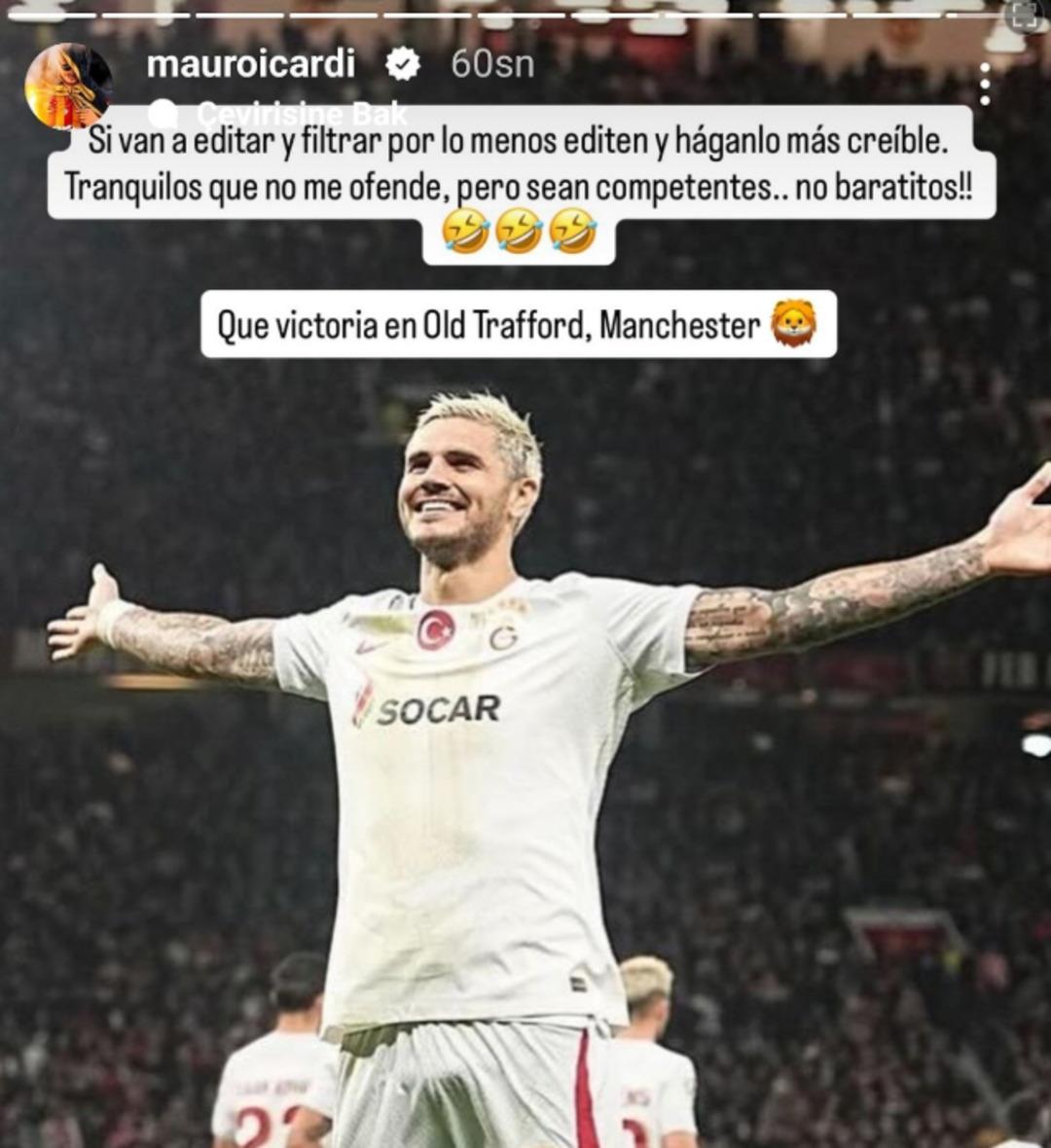Yayılmadan sonra Mauro Icardi'den Mauro Icardi'ye fotoğraf yanıtı! Natasha Rey paylaşmıştı, sosyal medyanın diline düştü 5