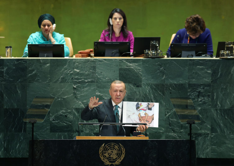 Başkan Erdoğan tarafından ABD'de yoğun diplomasi kaçakçılığı